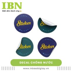 decal chống nước