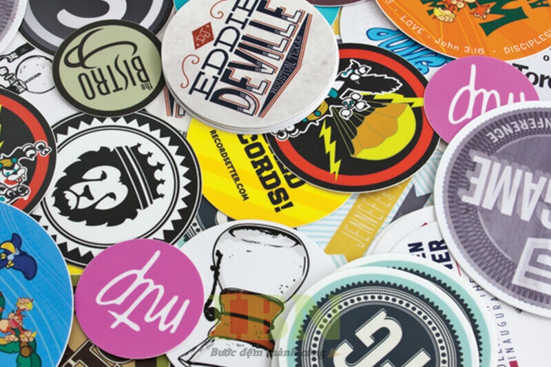 Loại giấy in sticker trang trí