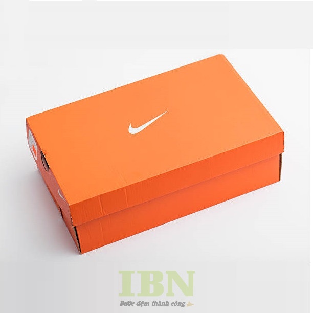 Mẫu hộp đựng giày Nike màu cam