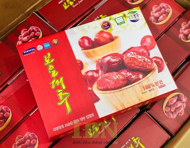 Những lợi ích khi in hộp đựng táo đỏ Hàn Quốc