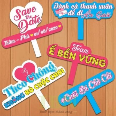 kích thước hashtag cầm tay