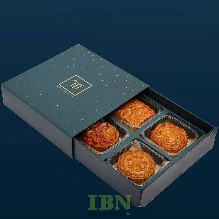 Kích thước hộp bánh trung thu 4 bánh