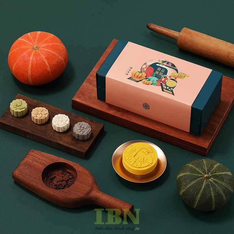 Kích thước hộp bánh trung thu 2 bánh