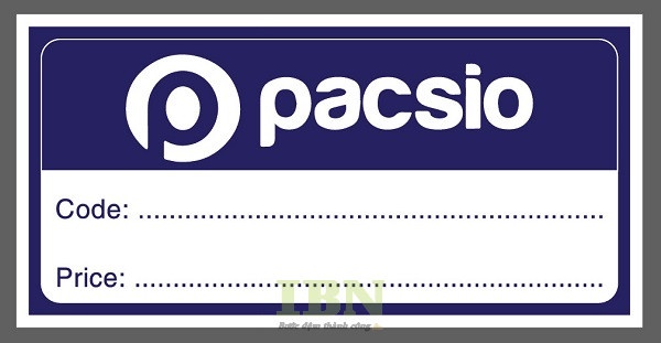 Mẫu tem nhãn decal dán gạch bằng giấy, cán màng