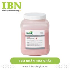 tem nhãn hóa chất