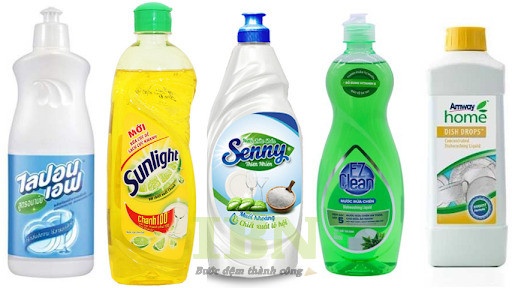 Tem nước rửa chén