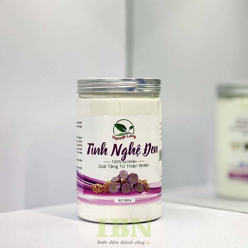 Mẫu tem tinh bột nghệ đen