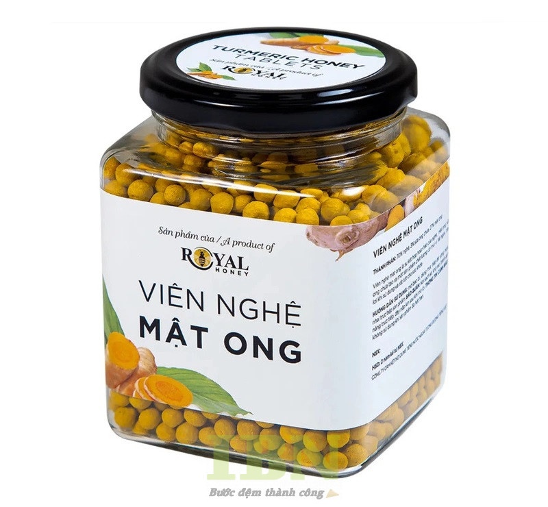 Mẫu tem tinh bột nghệ mật ong