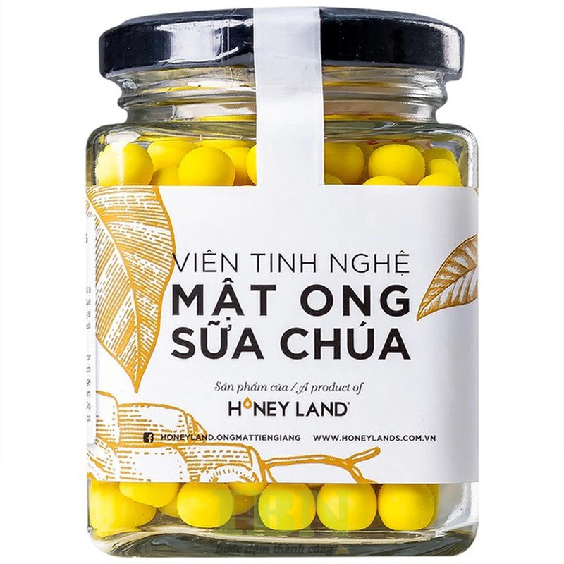 Mẫu tem viên tinh bột nghệ sữa ong chúa