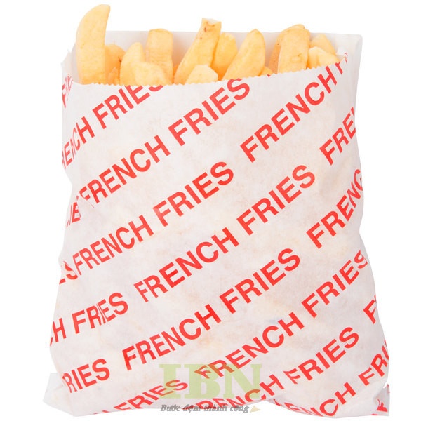 Mẫu túi đựng Frech Fries chips