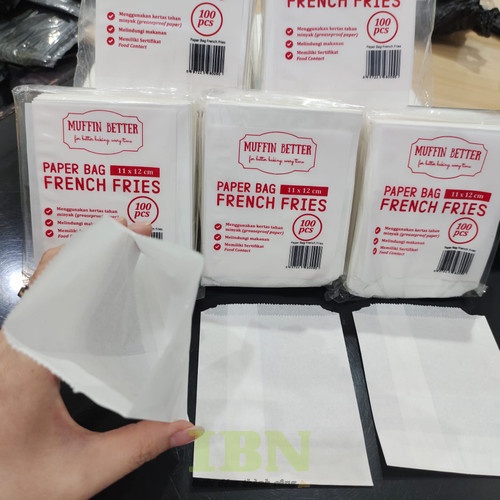 Mẫu túi đựng Frech chips