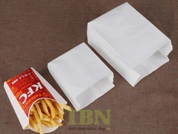 Những điều cần lưu ý khi đặt in túi đựng khoai tây chiên bằng giấy