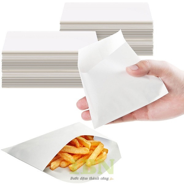 Mẫu túi đựng khoai tây chiên trơn