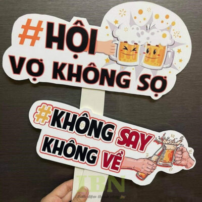 cách làm hashtag cầm tay