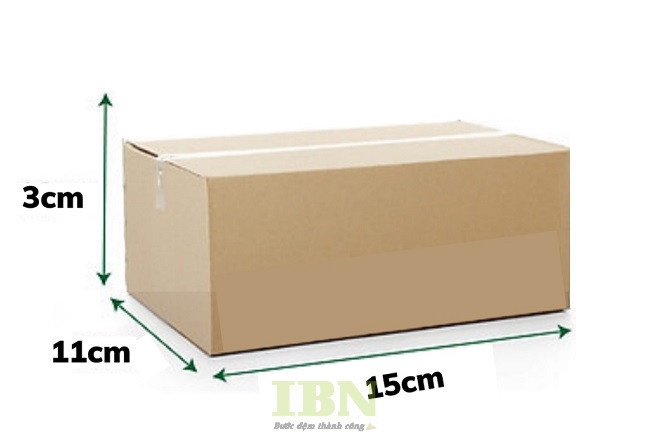 Công thức tính diện tích thùng carton A1