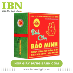hộp giấy đựng bánh cốm