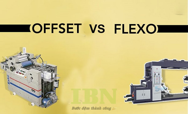in flexo và in offset