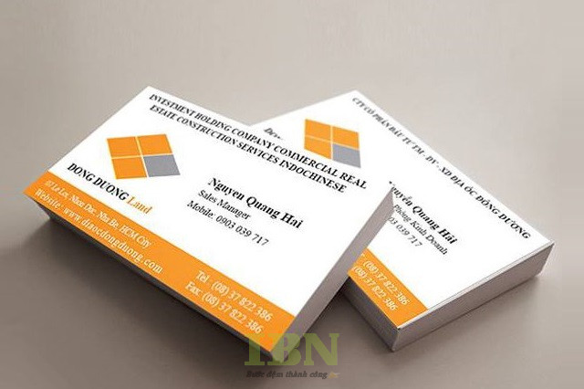 Những lỗi thường gặp khi thiết kế card visit