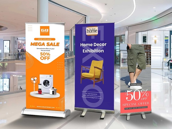 Bạt Hiflex - chất liệu in standee