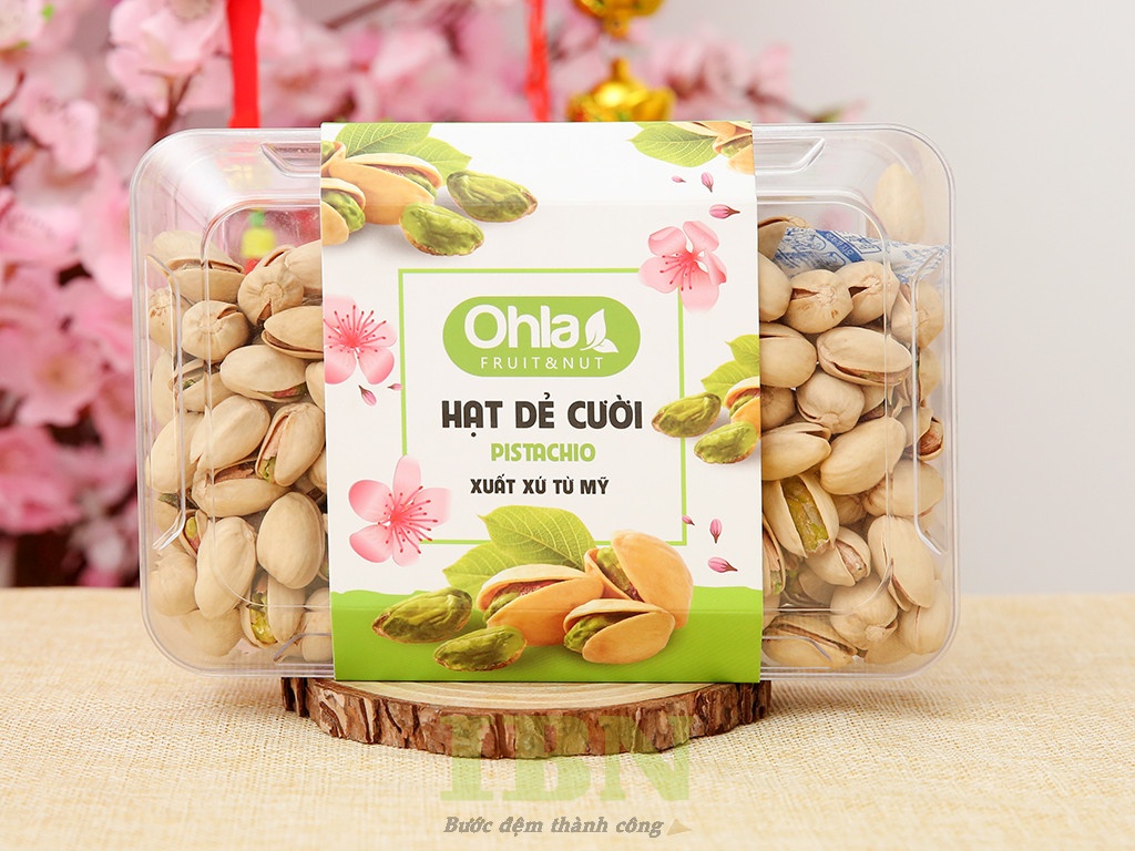 Kích thước và hình dáng tem hạt dẻ cười