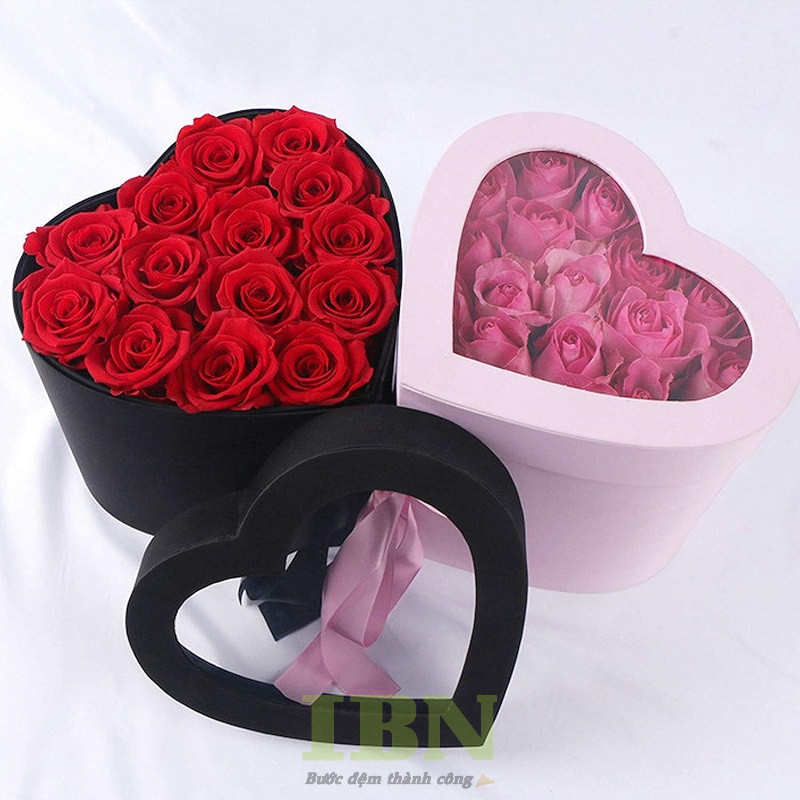 Hộp giấy hình trái tim