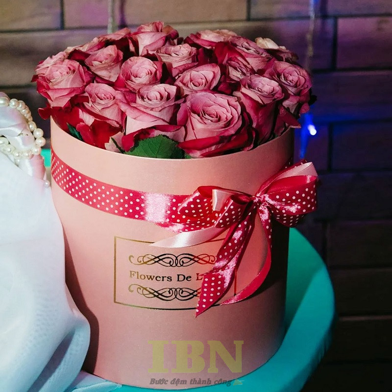 Hộp Giấy Cắm Hoa 24
