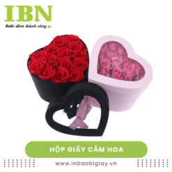 Hộp giấy cắm hoa