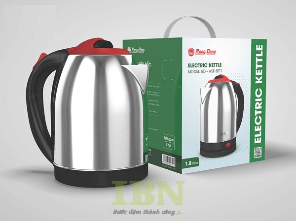 Mẫu hộp đựng ấm siêu tốc có quai