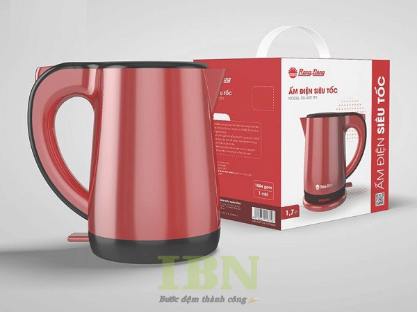 Mẫu hộp đựng ấm siêu tốc có quai cao cấp