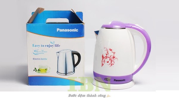 Mẫu hộp đựng ấm siêu tốc có tay cầm