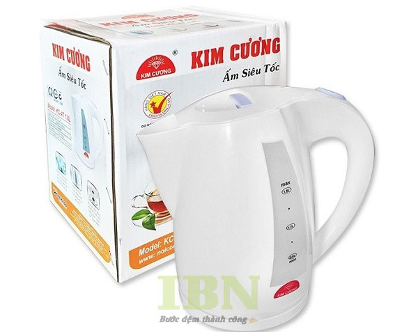 Mẫu hộp giấy đựng ấm siêu tốc dáng nắp gài