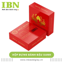 hộp giấy đựng bánh đậu xanh