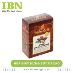 hộp giấy đựng bột cacao