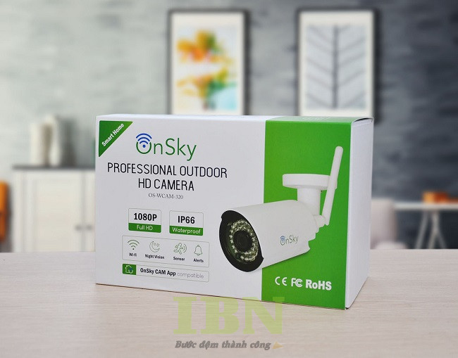 Mẫu hộp đựng camera thiết kế tươi sáng, năng động