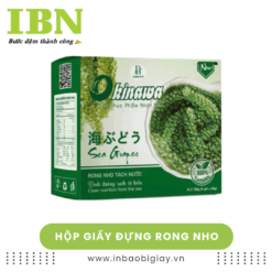 Hộp giấy đựng rong nho