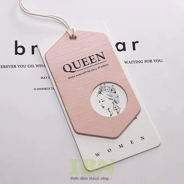 Dục lỗ tag sản phẩm và Mác quần áo