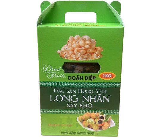 Mẫu hộp đựng long nhãn có quai xách