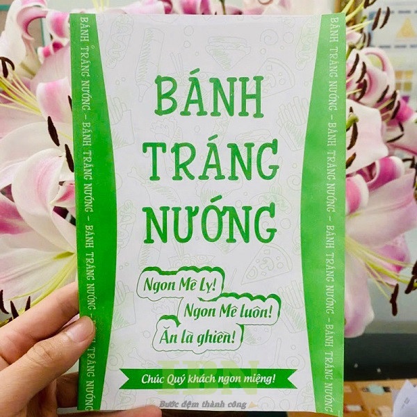 Túi Giấy Đựng Bánh Tráng Nướng 2