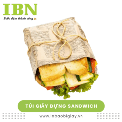 túi giấy đựng sandwich