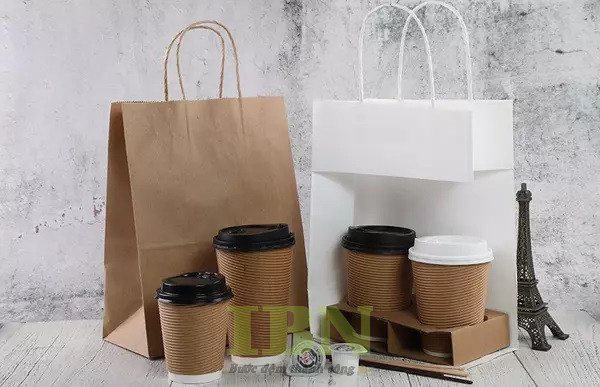 Quy trình in túi giấy đựng trà sữa chuyên nghiệp
