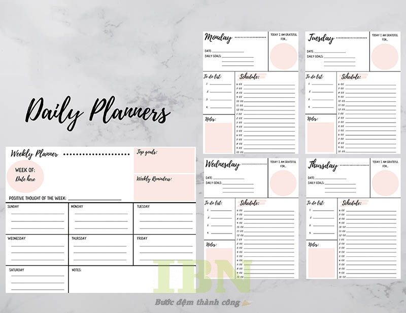 Cách lựa chọn sổ planner