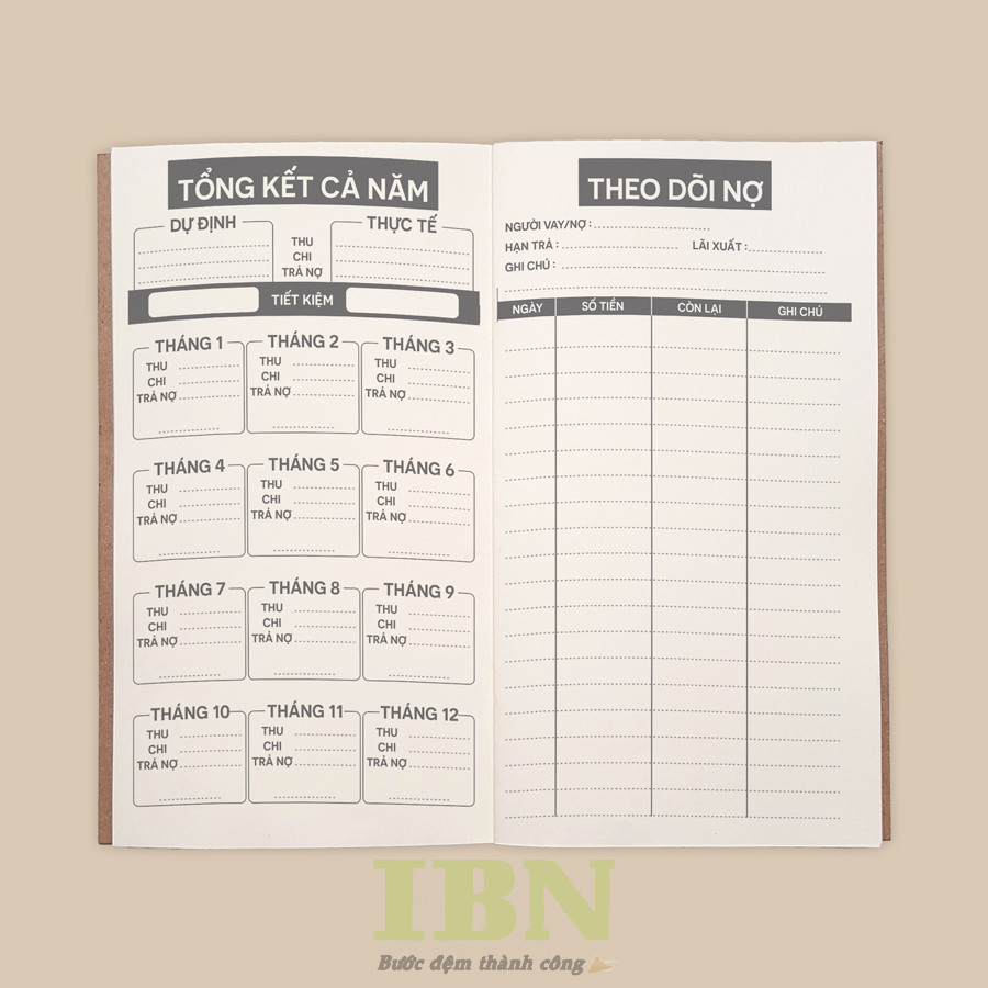 Cách sử dụng sổ tay planner