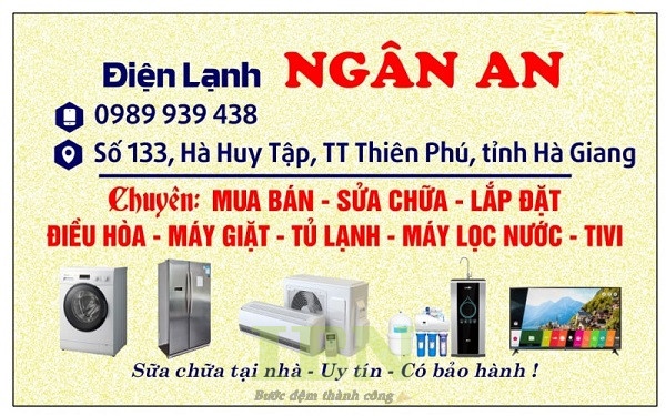 card visit điện lạnh