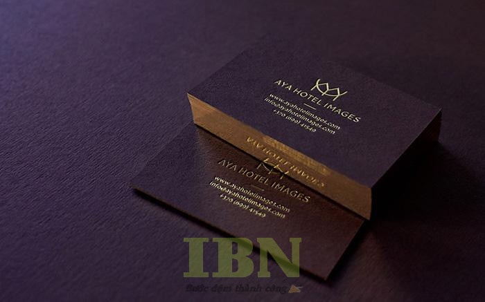Mẫu card visit nhà nghỉ gia công đẹp