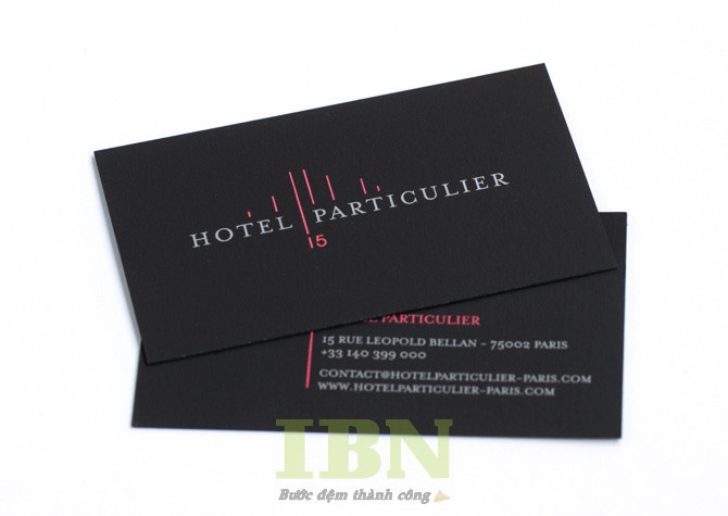 Mẫu card visit nhà nghỉ cao cấp