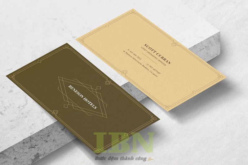 Mẫu name card homestay tinh tế