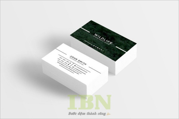 Mẫu name card homestay size nhỏ