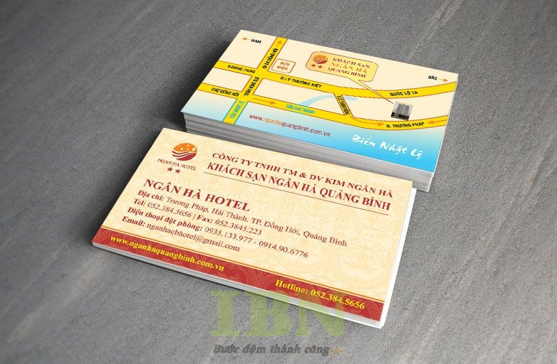 Mẫu card visit homestay đẹp