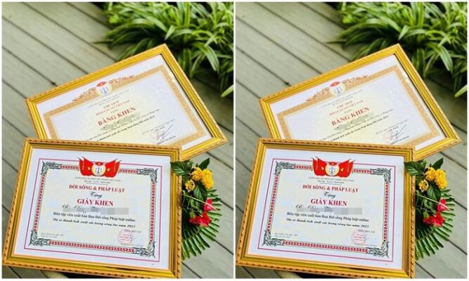 Giấy khen và bằng khen