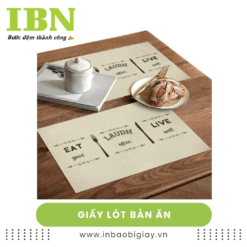 giấy lót bàn ăn
